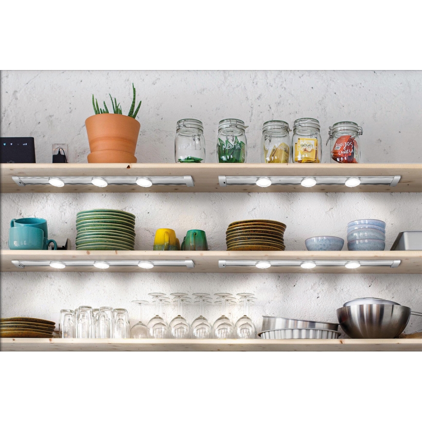 Osram - hämardatav LED-kapivalgusti liikumisanduriga LINEAR MAGNET LED/9,5W/230V 4000K 60 cm valge