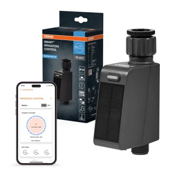 Osram - Kastmisventiil päikesepaneeliga SMART+ IP55 Wi-Fi