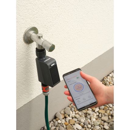 Osram - Kastmisventiil päikesepaneeliga SMART+ IP55 Wi-Fi