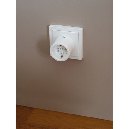 Osram - Komplekt 2x nutipistik SMART+ MATTER SCHUKO 2300W/230V/10A Wi-Fi valge