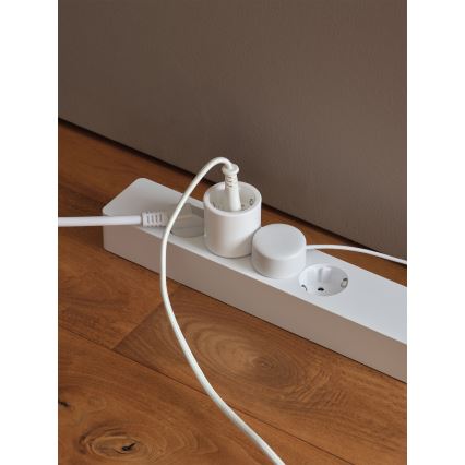Osram - Komplekt 2x nutipistik SMART+ MATTER SCHUKO 2300W/230V/10A Wi-Fi valge