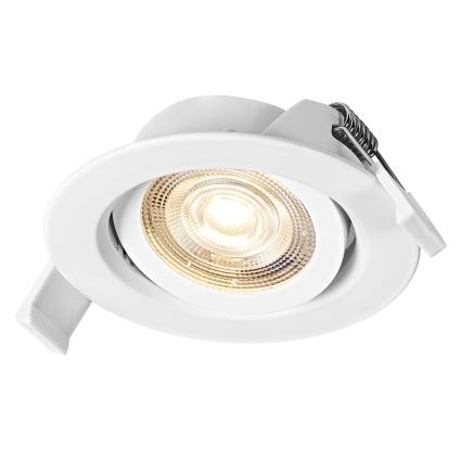 Osram - Komplekt 3x hämardatavat süvistatavat LED-laevalgustit SPOT LED/4,9W/230V 2700K, läbimõõt 8,7 cm, valge