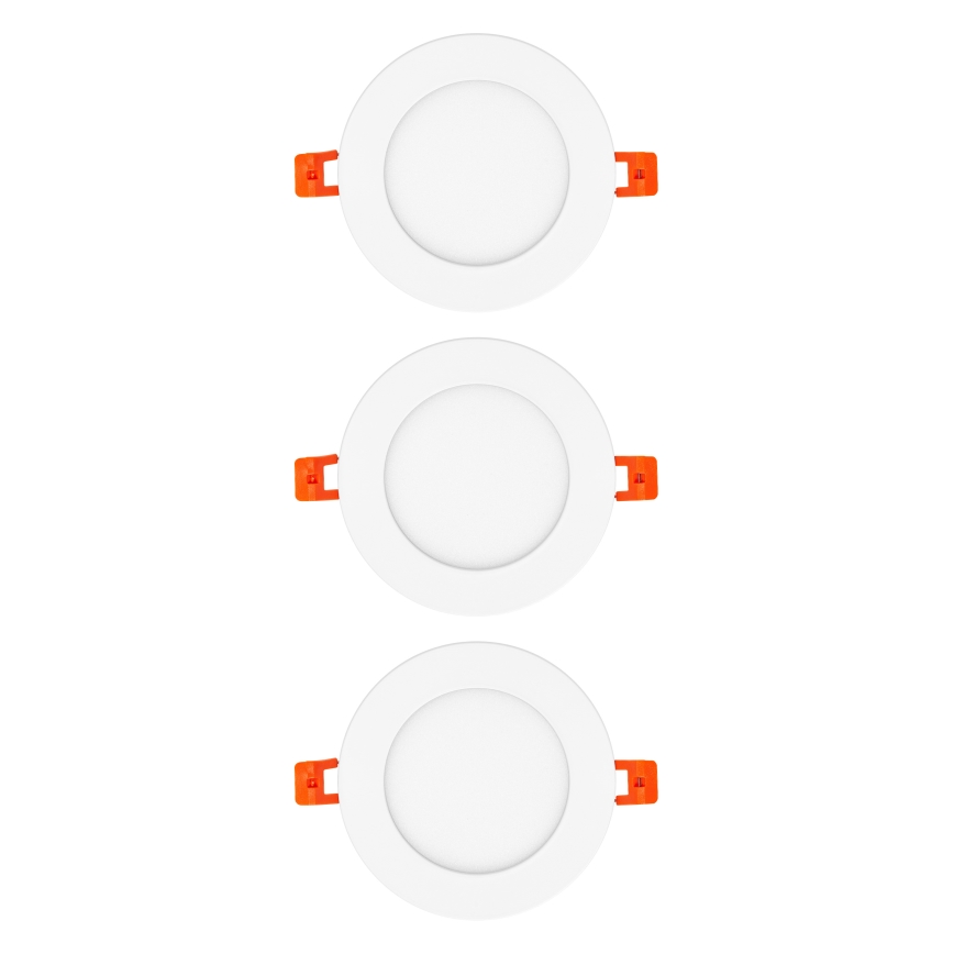 Osram - Komplekt 3 tk sissepaigaldatav laevalgusti SPOT LED/8W/230V 3000K, läbimõõt 12 cm, valge