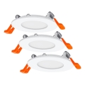 Osram - KOMPLEKT 3x SLIM LED lae sisse paigaldatavad valgustid LED/4,5W/230V