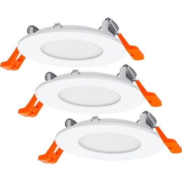 Osram - KOMPLEKT 3x SLIM LED lae sisse paigaldatavad valgustid LED/4,5W/230V