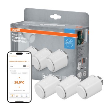 Osram - Komplekt 3x termostaatventiili pead SMART+ 3xAA Wi-Fi