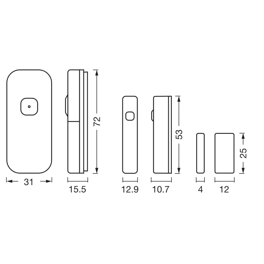 Osram - Kontaktandur SMART+ 3,7V Wi-Fi 500 mAh