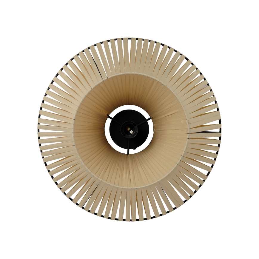 Osram - Laelamp DECOR STRIPES 1xE27/10W/230V, läbimõõt 40,5 cm, beež