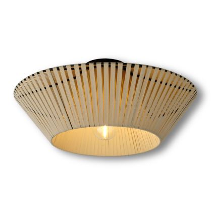 Osram - Laelamp DECOR STRIPES 1xE27/10W/230V, läbimõõt 40,5 cm, beež