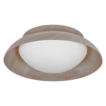 Osram - Laelamp ORBIS MILAN 2xE27/10W/230V läbimõõt 30,5 cm puitviimistlus