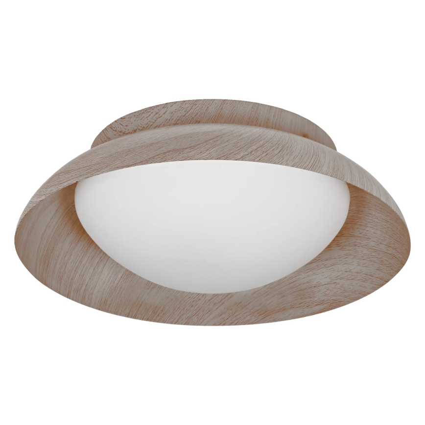 Osram - Laelamp ORBIS MILAN 2xE27/10W/230V läbimõõt 30,5 cm puitviimistlus