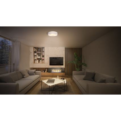 Osram - Laelamp ORBIS PARIS 1xE27/25W/230V läbimõõt 30 cm valge