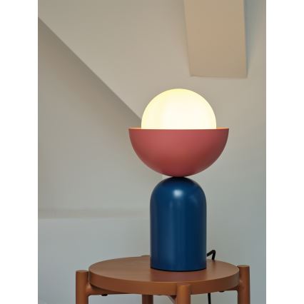 Osram - laualamp DECOR BOWL 1xE14/25W/230V sinine/roosa