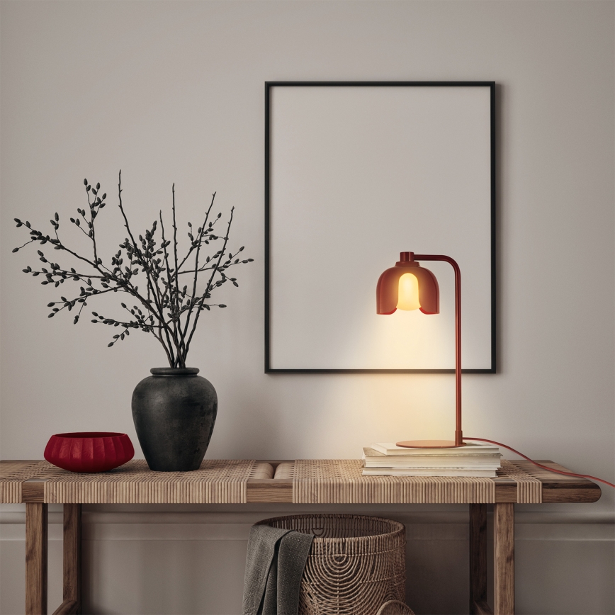 Osram - Laualamp DECOR COROLLE 1xG9/20W/230V punane