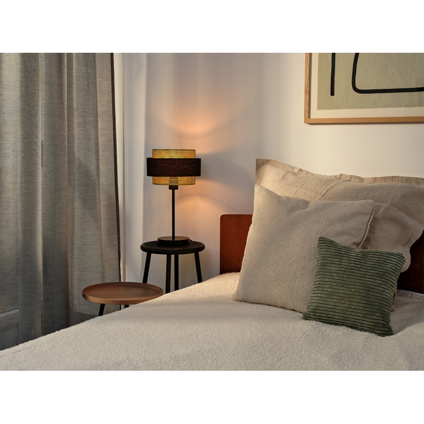 Osram - laualamp DECOR HORNET 1xE27/10W/230V must/kuldne