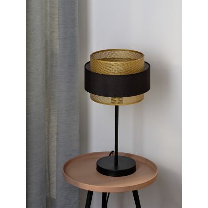 Osram - laualamp DECOR HORNET 1xE27/10W/230V must/kuldne