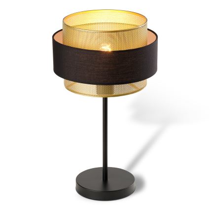 Osram - laualamp DECOR HORNET 1xE27/10W/230V must/kuldne