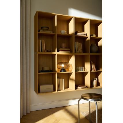 Osram - Laualamp DECOR SMOKE 1xE27/12W/230V must/suitsuhall