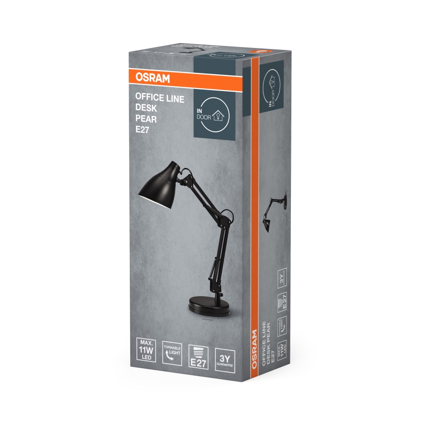 Osram - laualamp DESK LINE 1xE27/11W/230V must