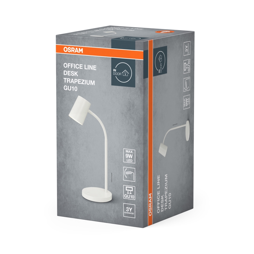 Osram - laualamp DESK LINE 1xGU10/9W/230V valge