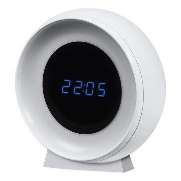 Osram - LED digitaalne kell taustvalgustusega NIGHTLUX LED/0,3W/5V 1000mAh 3000/4000/6500K valge