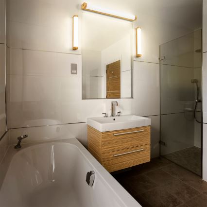 Osram - hämardatav vannitoa peegli LED-valgusti ORBIS TUBE LED/9W/230V 3000/4000K 40 cm IP44 pruun