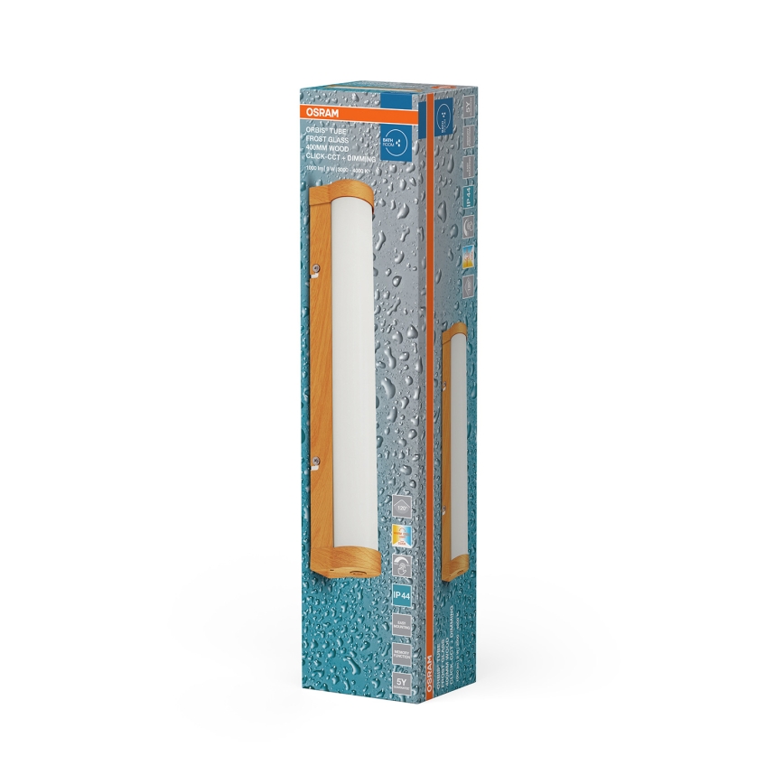 Osram - hämardatav vannitoa peegli LED-valgusti ORBIS TUBE LED/9W/230V 3000/4000K 40 cm IP44 pruun