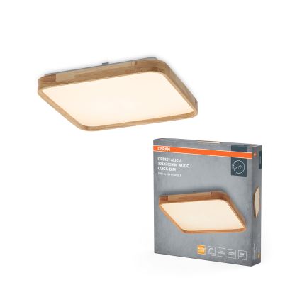 Osram - hämardatav ORBIS ALICIA LED/24W/230V laelamp 39,5x39,5 cm beež