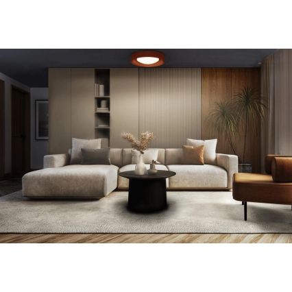 Osram - LED-hämardatav laelamp ORBIS CONCRETE LED/18W/230V, läbimõõt 40 cm, pruun/betoon