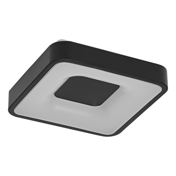 Osram - LED Hämardatav laelamp ORBIS PIANA LED/16W/230V 29x29 cm must