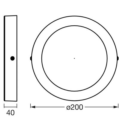 Osram - LED hämardatav laevalgusti SMART+ DOWNLIGHT LED/12W/230V läbimõõt 20 cm 3000-6500K Wi-Fi