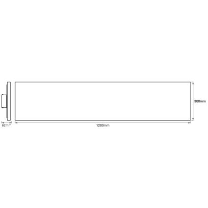 Osram - Hämardatav LED laevalgusti SMART+ FRAMELESS LED/40W/230V 3000-6500K Wi-Fi