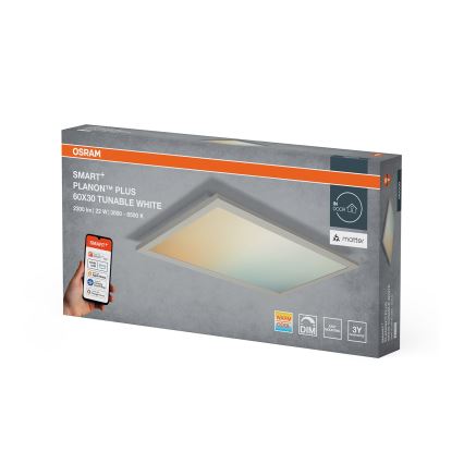 Osram - Hämardatav LED-laelamp SMART+ PLANON LED/22W/230V 60x30 cm 3000-6500K Wi-Fi