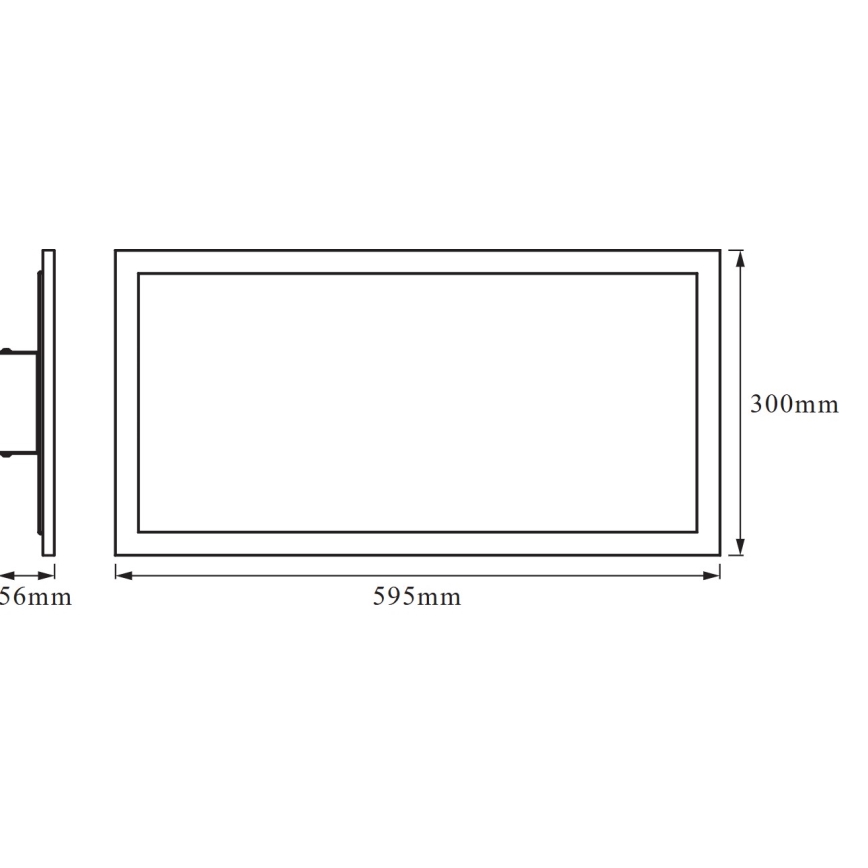 Osram - Hämardatav LED-laelamp SMART+ PLANON LED/22W/230V 60x30 cm 3000-6500K Wi-Fi