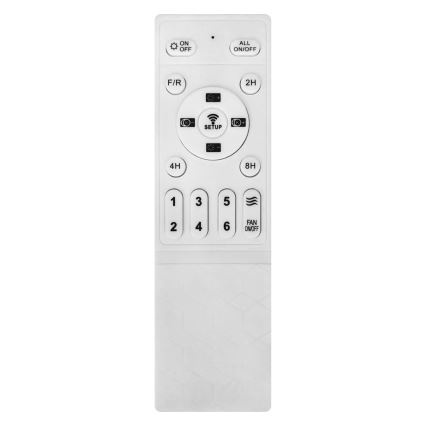 Osram - LED-hämardatav laelamp ventilaatoriga CEILING FAN LED/55W/230V 3000-6500K valge + kaugjuhtimispult