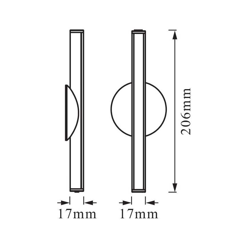 Osram - LED hämardatav laetav orientatsioonivalgusti LEDSTIXX LED/2W/5V CRI 90 IP44 valge