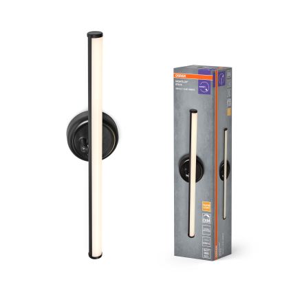 Osram - NIGHTLUX LED hämardatav laetav puutega seinavalgusti LED/1,8W/5V must