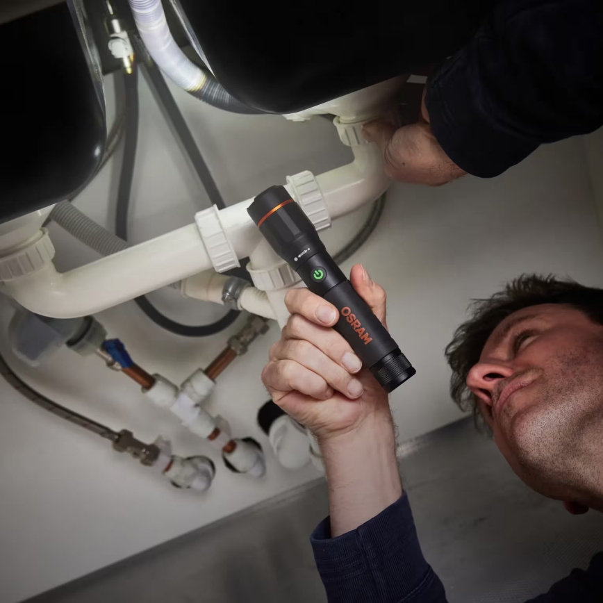 Osram - hämardatav laetav LED-taskulamp LEDINSPECT PRO TORCH 500 LED/6W/3,7V 2200 mAh IP44