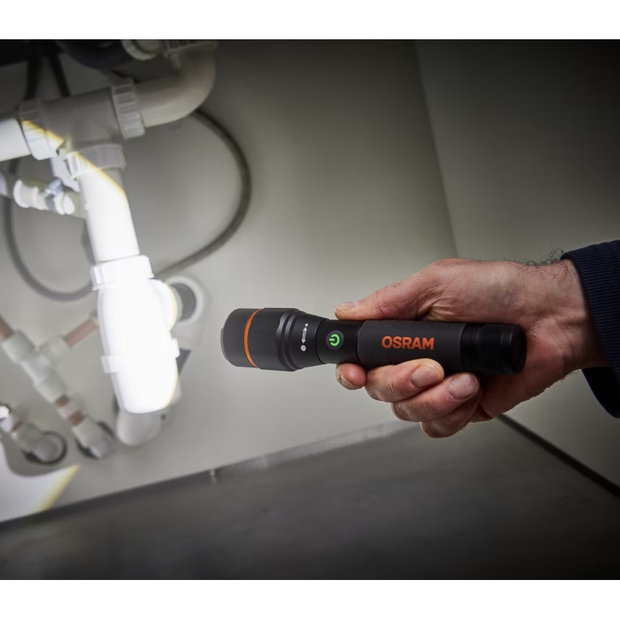 Osram - hämardatav laetav LED-taskulamp LEDINSPECT PRO TORCH 500 LED/6W/3,7V 2200 mAh IP44