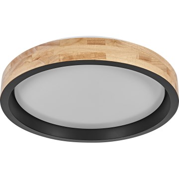 Osram - LED hämardatav laevalgusti MARIANO LED/24W/230V läbimõõt 41 cm tamm/must