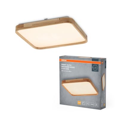 Osram - LED Hämardatav laelamp ORBIS ALICIA LED/16W/230V 29,2x29,2 cm beež