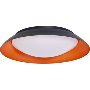 Osram - LED hämardatav laevalgusti ORBIS PLATE LED/45W/230V läbimõõt 48 cm oranž/must