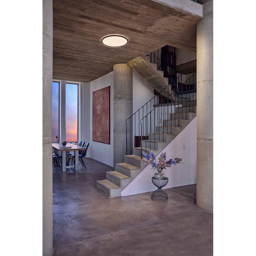 Osram - LED-hämardatav laevalgusti ORBIS ULTRA SLIM LED/15W/230V 3000K läbimõõt 23,5 cm must