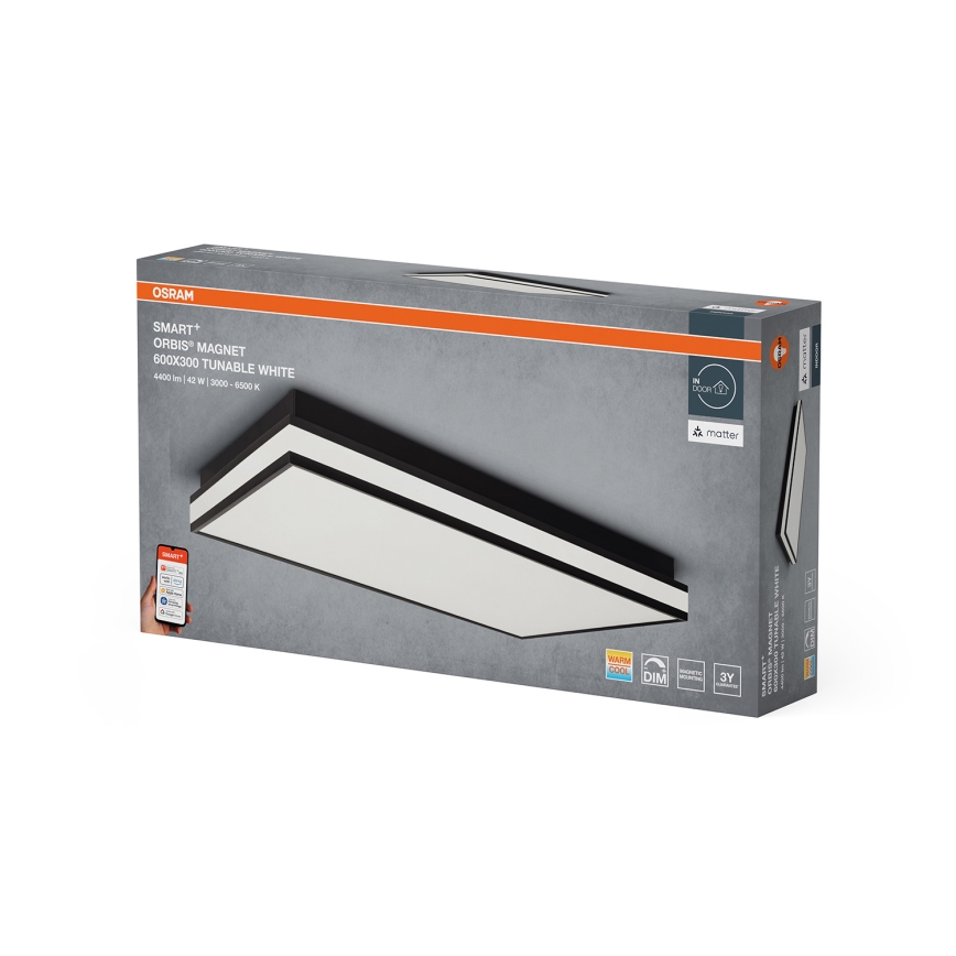 Osram - Hämardatav laevalgusti SMART+ MAGNET LED/42W/230V 30x60 cm 3000-6500K Wi-Fi
