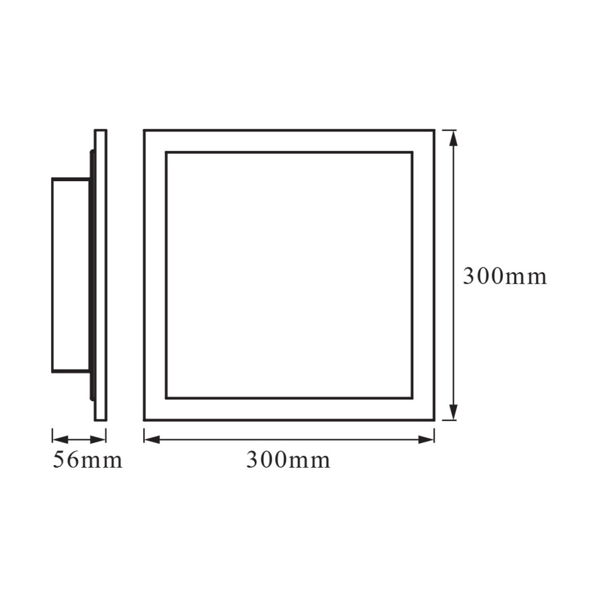 Osram - Hämardatav LED-laelamp SMART+ PLANON LED/20W/230V 3000-6500K 30x30 cm Wi-Fi