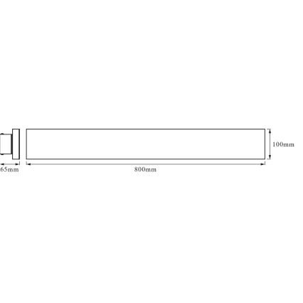 Osram - LED hämardatav laelamp SMART+ PLANON LED/27W/230V 80x10 cm 3000-6500K Wi-Fi