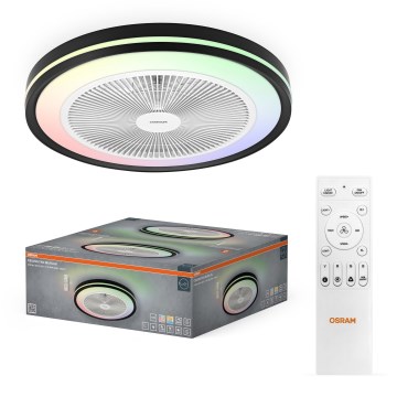 Osram - LED hämardatav laevalgusti ventilaatoriga MURLAN LED/26W/230V 3000-6500K + kaugjuhtimispult