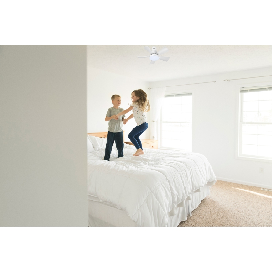 Osram - LED hämardatav laeventilaator LESTE LED/15W/230V 3000/4000/6500K + kaugjuhtimispult