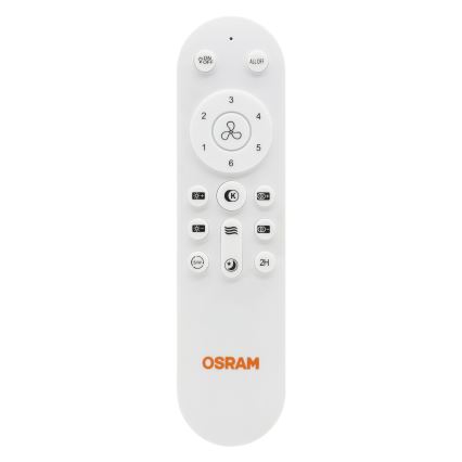 Osram - LED hämardatav laeventilaator LESTE LED/15W/230V 3000/4000/6500K + kaugjuhtimispult