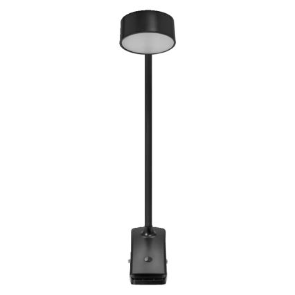 Osram - hämardatav LED-laualamp klambriga OFFICE LINE LED/4,8W/230V 3000/4000/6500K must